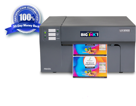 LX3000 Color Label printer - DYE ink